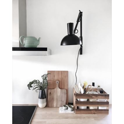 DFTP by Nordlux - Bordlampe ARKI 1xE27/60W/230V sort