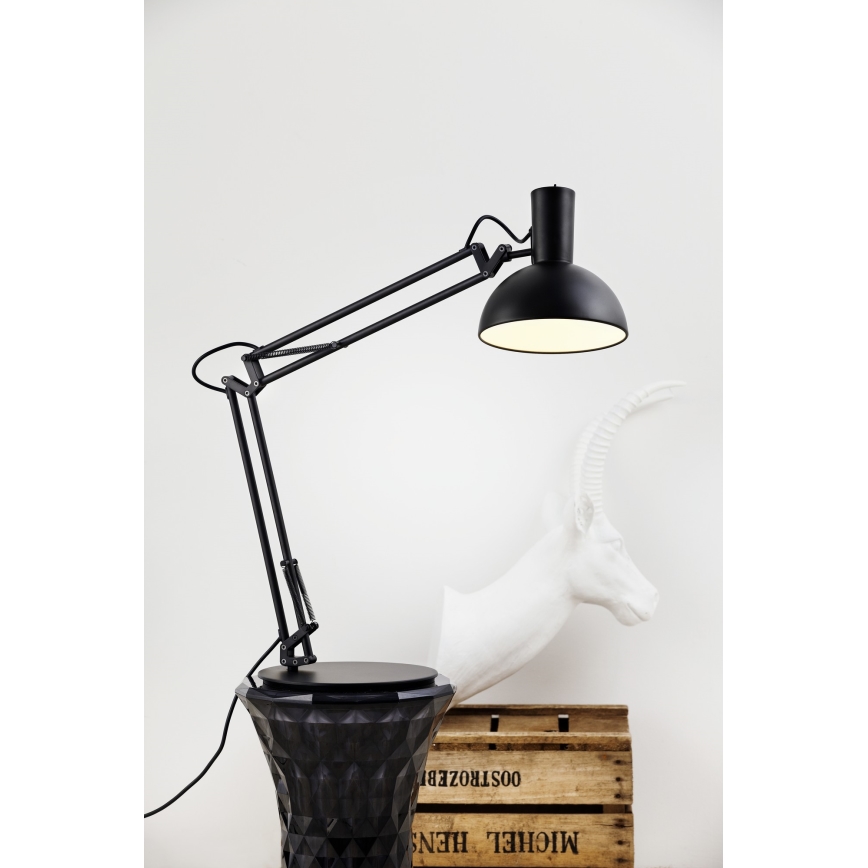 DFTP by Nordlux - Bordlampe ARKI 1xE27/60W/230V sort