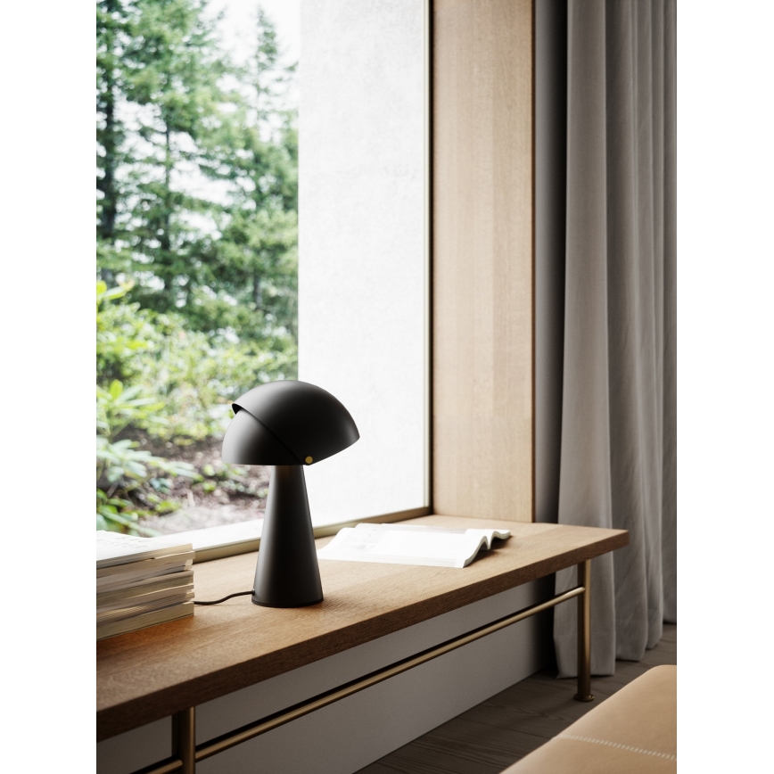 DFTP by Nordlux - Bordlampe med justerbar lampeskærm ALIGN 1xE27/25W/230V sort