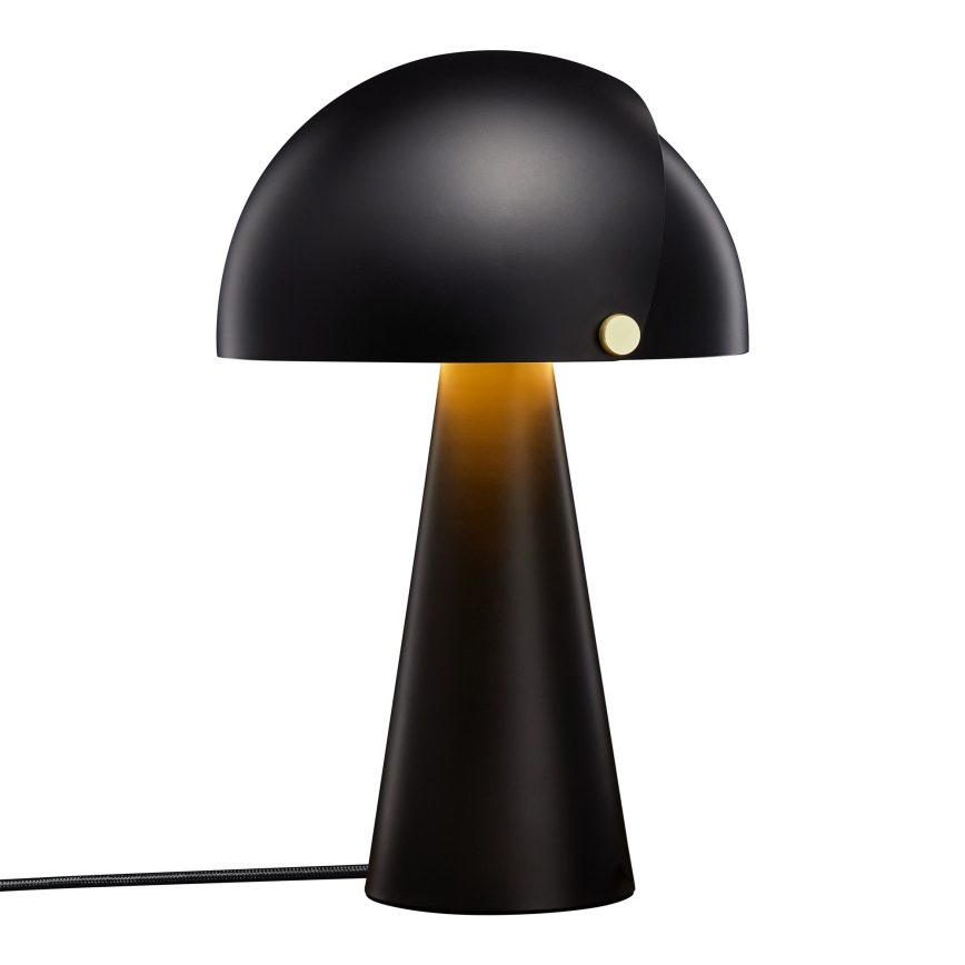 DFTP by Nordlux - Bordlampe med justerbar lampeskærm ALIGN 1xE27/25W/230V sort