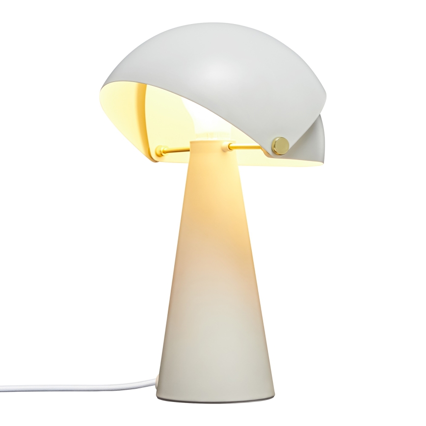 DFTP by Nordlux - Bordlampe med justerbar lampeskærm ALIGN 1xE27/25W/230V hvid