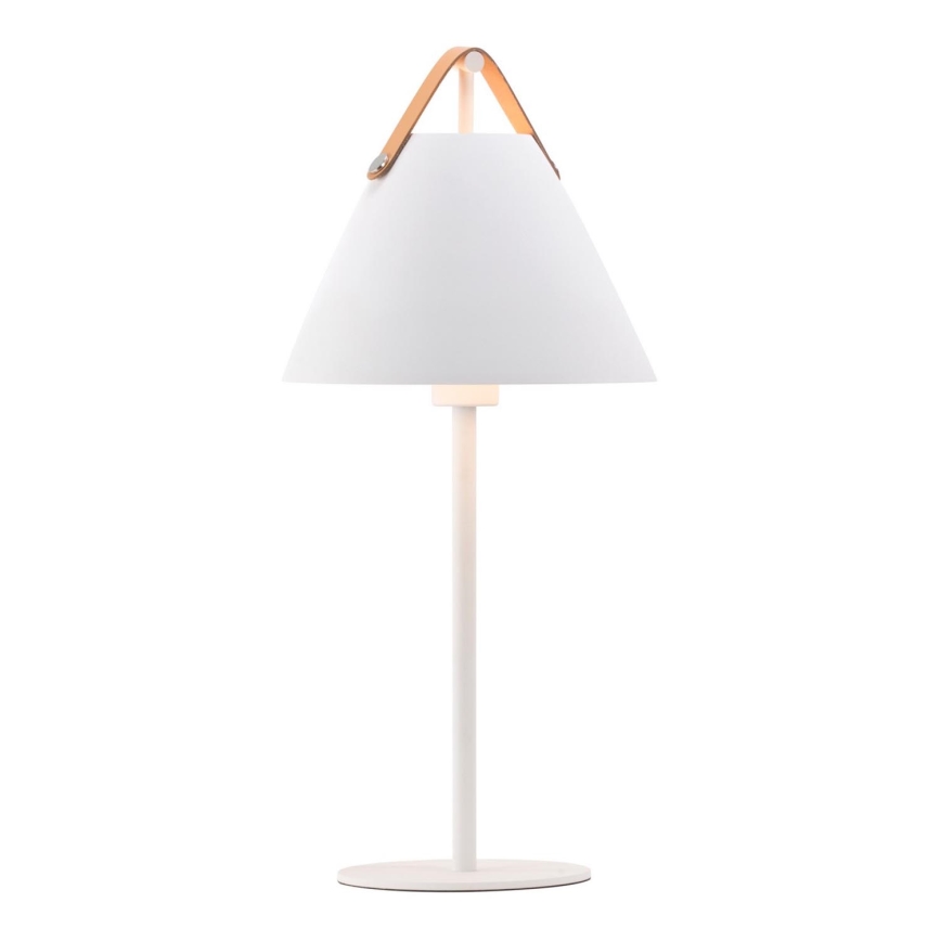 DFTP by Nordlux - Bordlampe STRAP 1xE27/40W/230V hvid