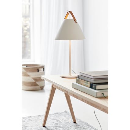 DFTP by Nordlux - Bordlampe STRAP 1xE27/40W/230V hvid