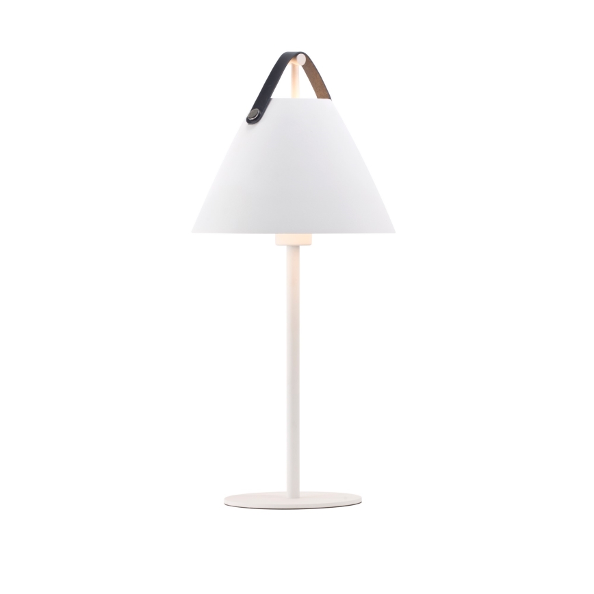 DFTP by Nordlux - Bordlampe STRAP 1xE27/40W/230V hvid