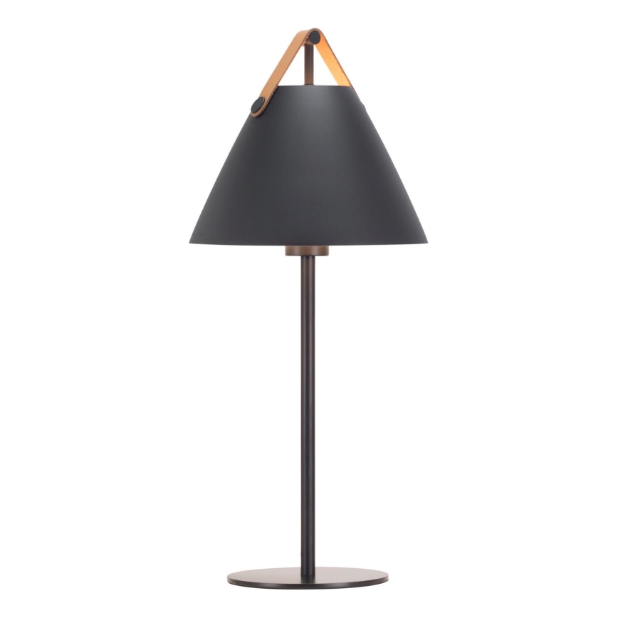DFTP by Nordlux - Bordlampe STRAP 1xE27/40W/230V sort