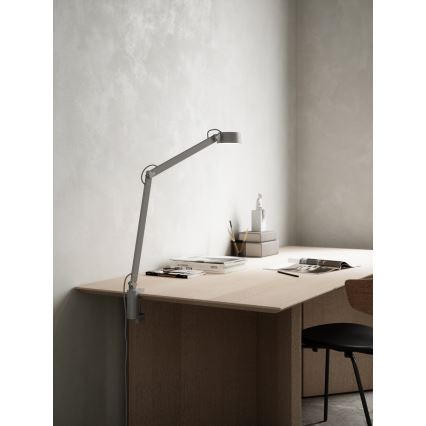 DFTP by Nordlux - LED bordlampe m. touch-funktion dæmpbar 3v1 NOBU LED/9W/230V grå