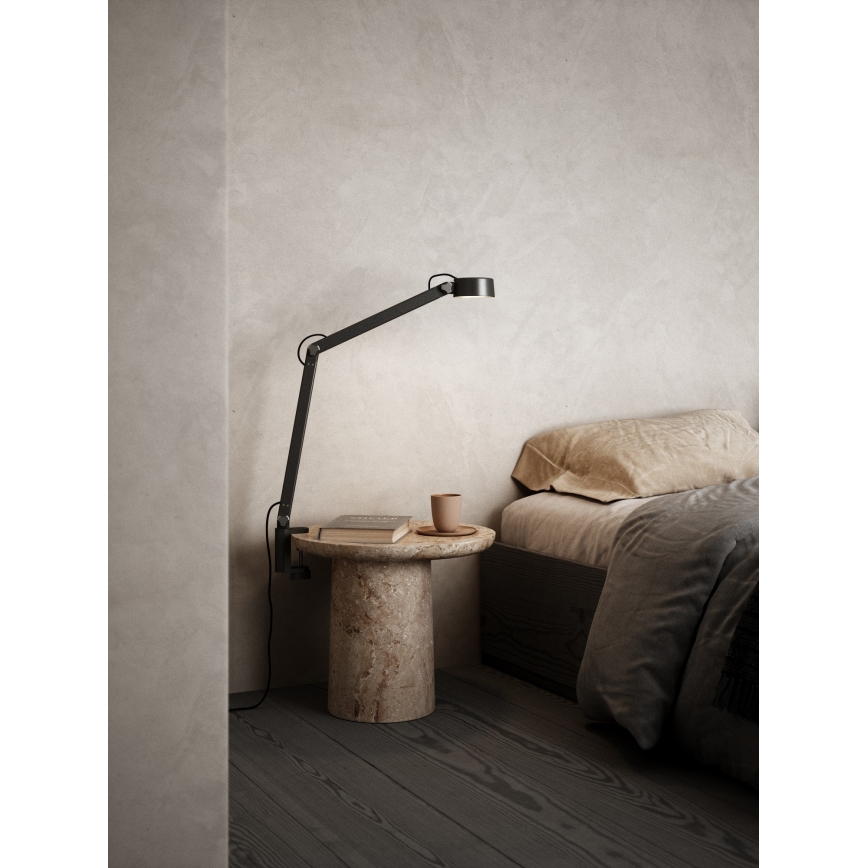 DFTP by Nordlux - LED bordlampe m. touch-funktion dæmpbar 3v1 NOBU LED/9W/230V sort
