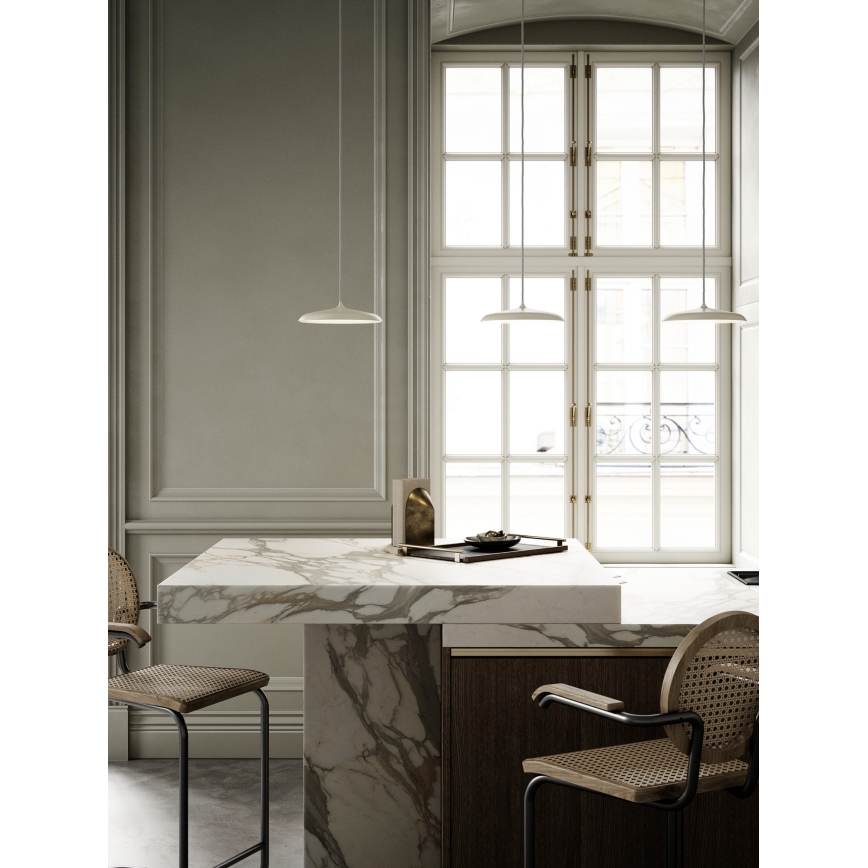 DFTP by Nordlux - LED pendel dæmpbar ARTIST LED/14W/230V diameter 25 cm beige