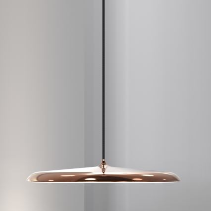 DFTP by Nordlux - LED pendel dæmpbar ARTIST LED/24W/230V diameter 40 cm kobber