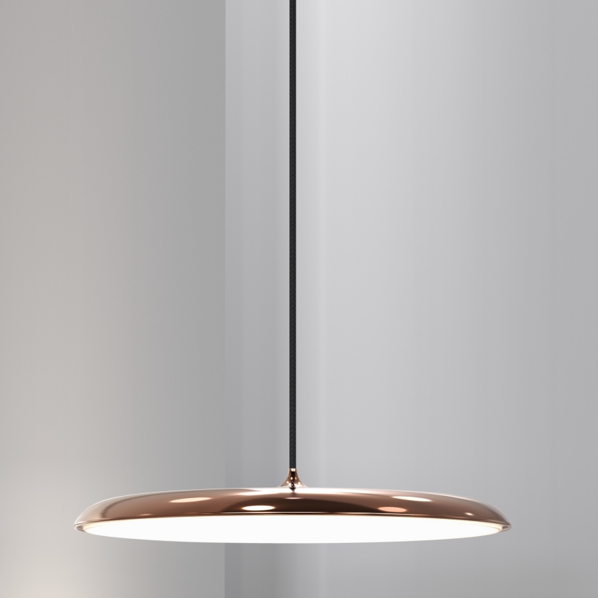 DFTP by Nordlux - LED pendel dæmpbar ARTIST LED/24W/230V diameter 40 cm kobber
