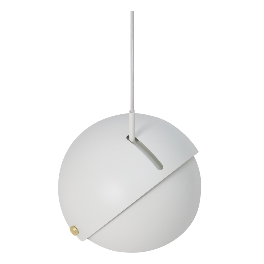 DFTP by Nordlux - Pendel med justerbar lampeskærm ALIGN 1xE27/15W/230V hvid