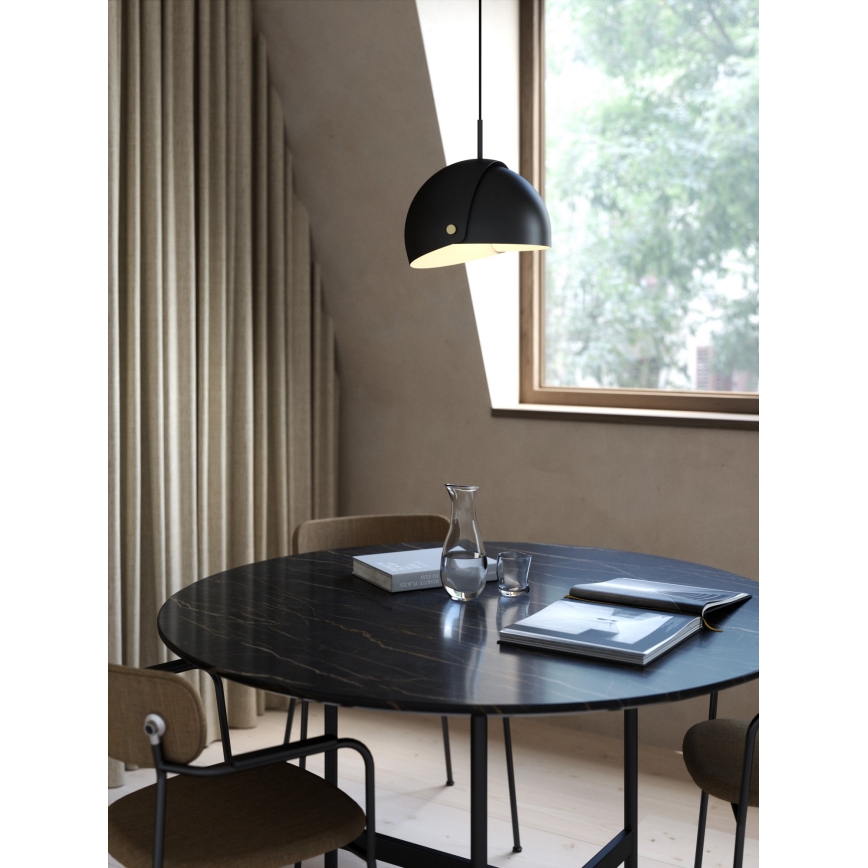 DFTP by Nordlux - Pendel med justerbar lampeskærm ALIGN 1xE27/15W/230V sort