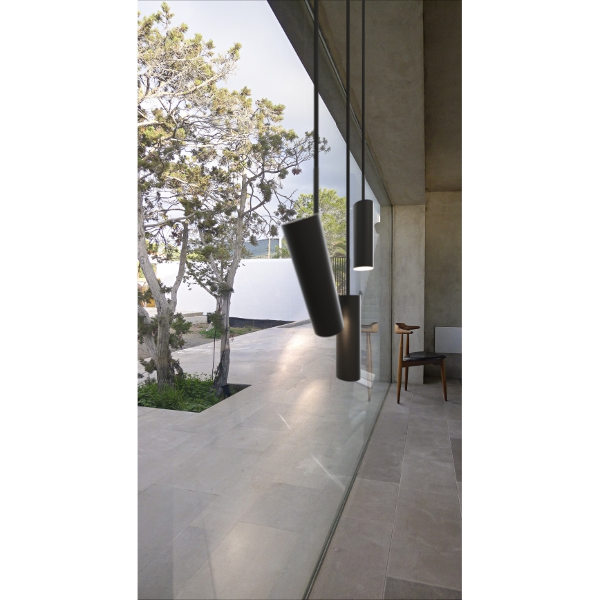 DFTP by Nordlux - Pendel med kabel MIB 1xGU10/8W/230V sort