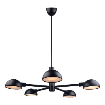 DFTP by Nordlux - Pendel NOMI 5xE14/8W/230V sort