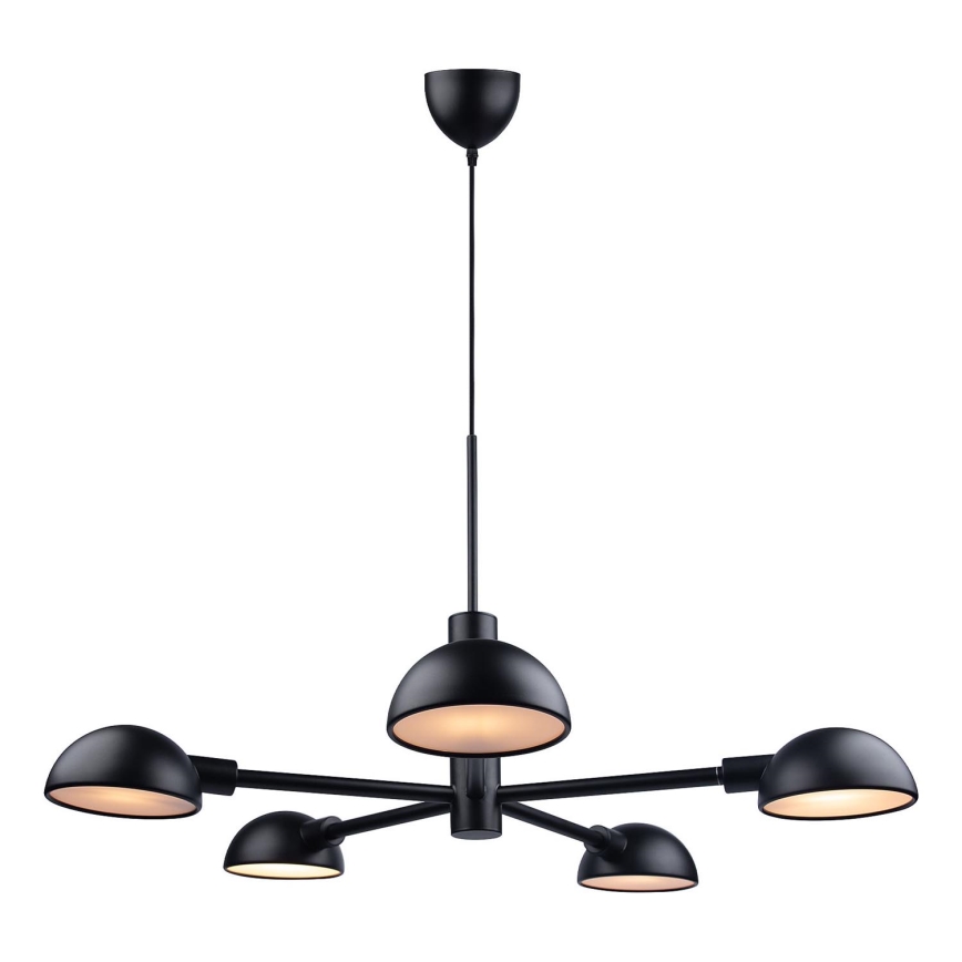DFTP by Nordlux - Pendel NOMI 5xE14/8W/230V sort