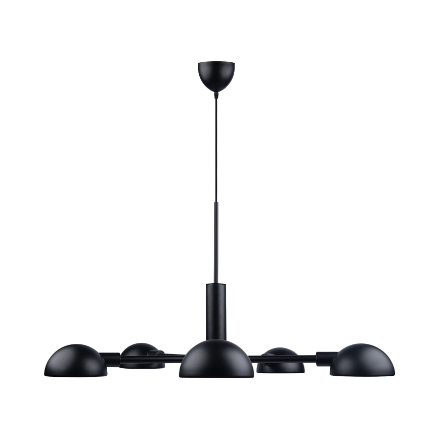 DFTP by Nordlux - Pendel NOMI 5xE14/8W/230V sort