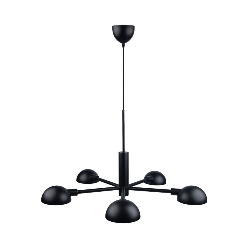 DFTP by Nordlux - Pendel NOMI 5xE14/8W/230V sort
