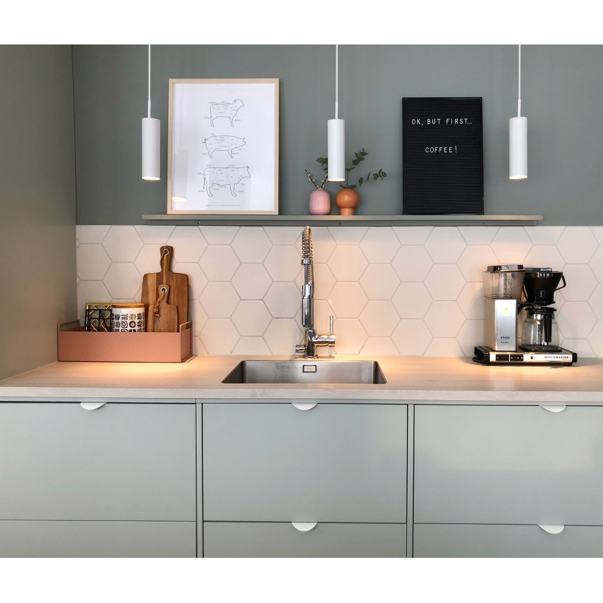 DFTP by Nordlux - Pendel på ledning MIB 1xGU10/8W/230V hvid