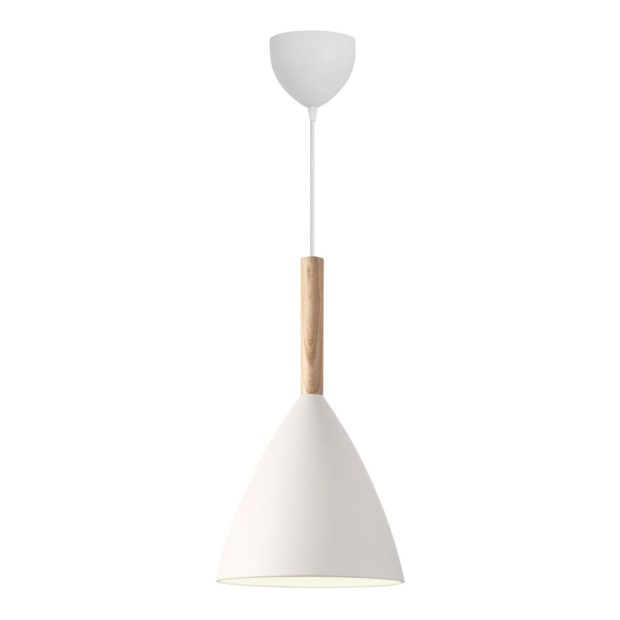 DFTP by Nordlux - Pendel PURE 1xE27/40W/230V diameter 20 cm hvid/aske