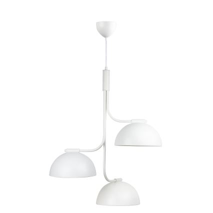DFTP by Nordlux - Pendel TULLIO 3xE14/25W/230V hvid