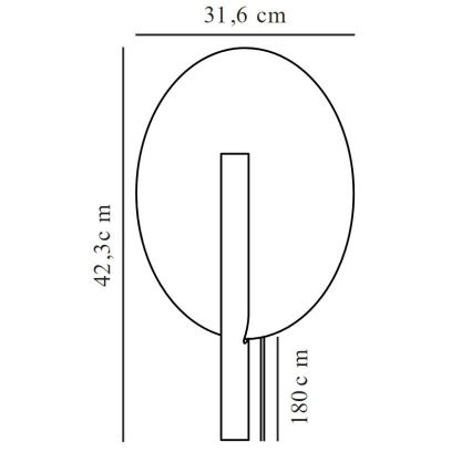 DFTP by Nordlux - Væglampe FURIKO 1xG9/25W/230V sort