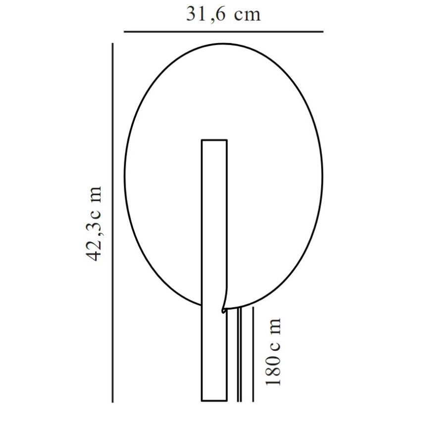 DFTP by Nordlux - Væglampe FURIKO 1xG9/25W/230V sort
