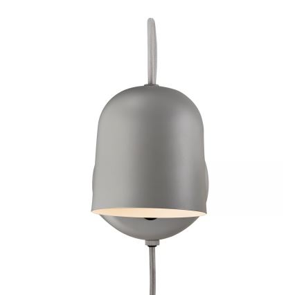 DFTP by Nordlux - Vægspot med USB-port ANGLE 1xGU10/25W/230V grå