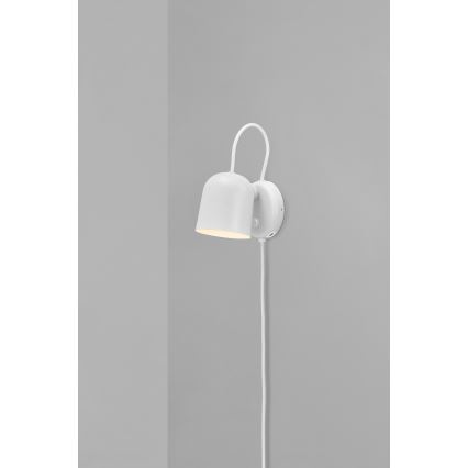 DFTP by Nordlux - Vægspot med USB port ANGLE 1xGU10/25W/230V hvid