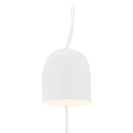 DFTP by Nordlux - Vægspot med USB port ANGLE 1xGU10/25W/230V hvid
