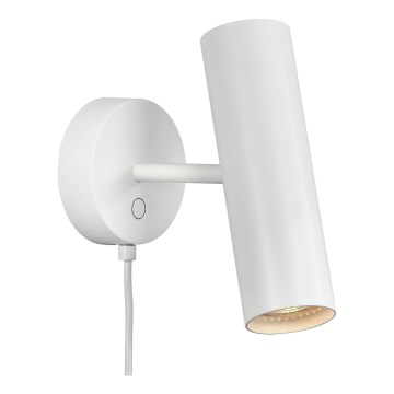 DFTP by Nordlux - Vægspot MIB 1xGU10/8W/230V hvid