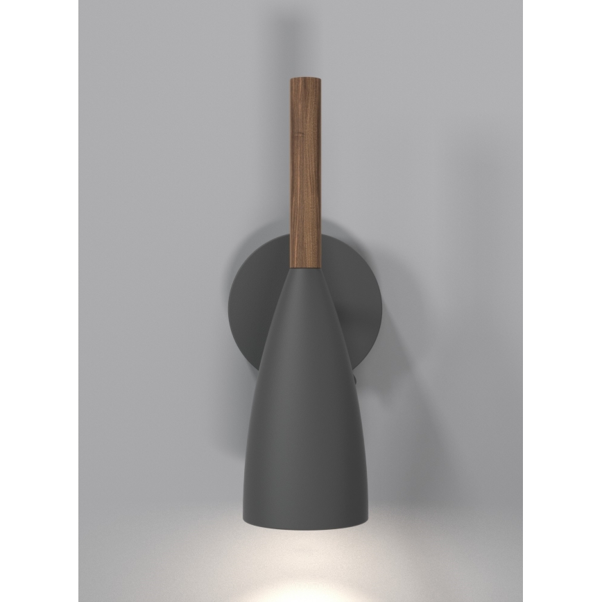 DFTP by Nordlux - Vægspot PURE 1xGU10/8W/230V grå