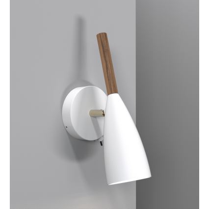 DFTP by Nordlux - Vægspot PURE 1xGU10/8W/230V hvid