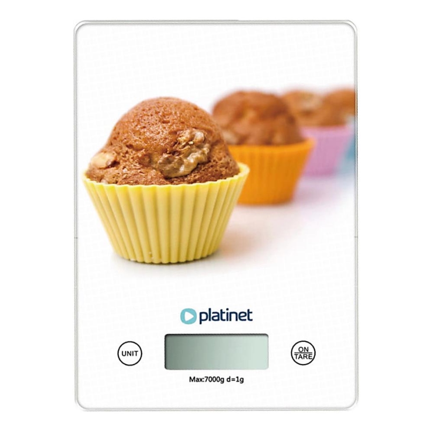 Digital køkkenvægt 2xAAA muffin