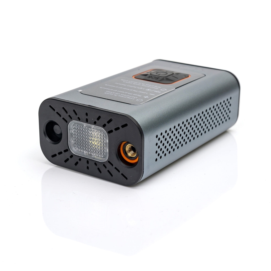 Digital LED lommekompressor 3-i-1 4000 mAh 5W sort
