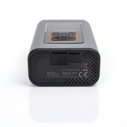 Digital LED lommekompressor 3-i-1 4000 mAh 5W sort