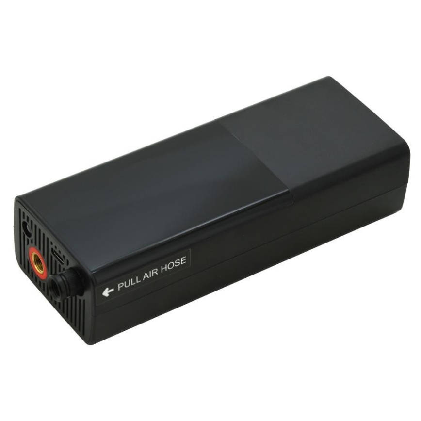 Digital lommekompressor 4000 mAh 5V sort