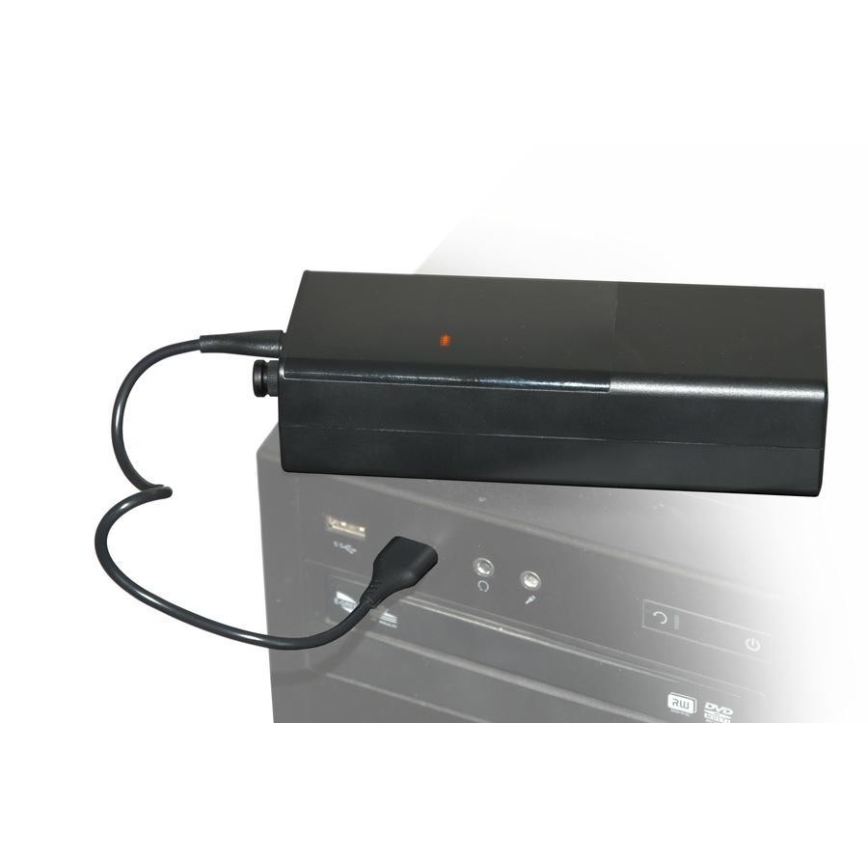 Digital lommekompressor 4000 mAh 5V sort