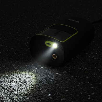 Digital lommekompressor 5V 4000 mAh sort