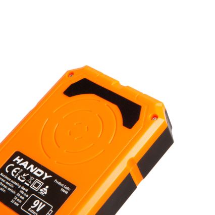 Digital multifunktionel detektor 9V 1x6LR61 IP54 orange