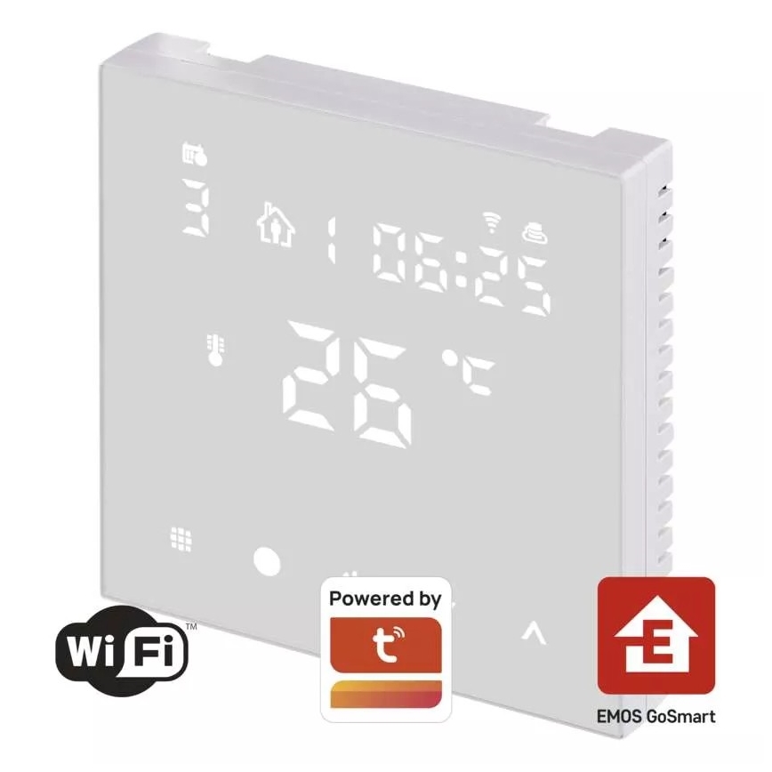 Digital termostat til gulvvarme GoSmart 230V/16A Wi-Fi Tuya