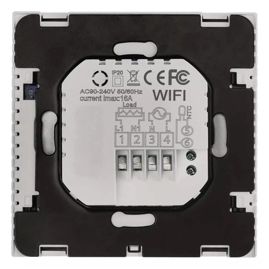 Digital termostat til gulvvarme GoSmart 230V/16A Wi-Fi Tuya
