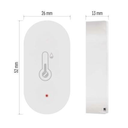 Digital trådløs termometer GoSmart 1×CR2032