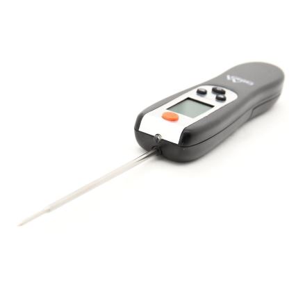Digitalt foldbart kødtermometer 0-300°C 2xAAA