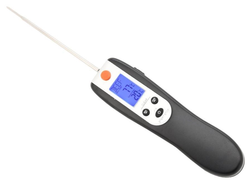 Digitalt stegetermometer foldbart 0-300 °C 2xAAA