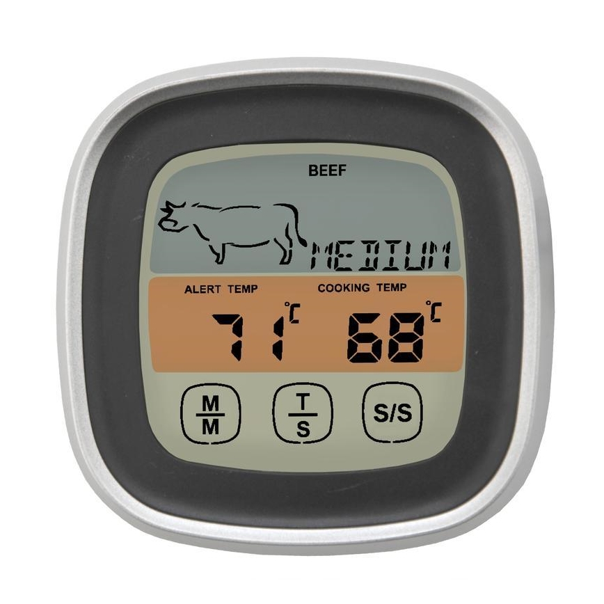 Digitalt stegetermometer med sonde -20-300 °C 2xAAA
