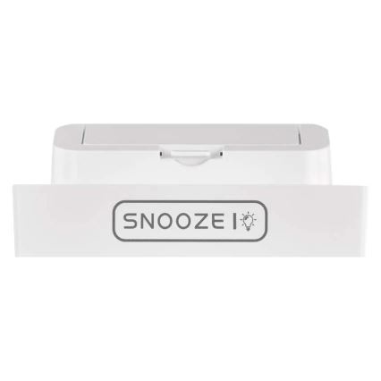 Digitalt termometer med hygrometer 1xAA hvid