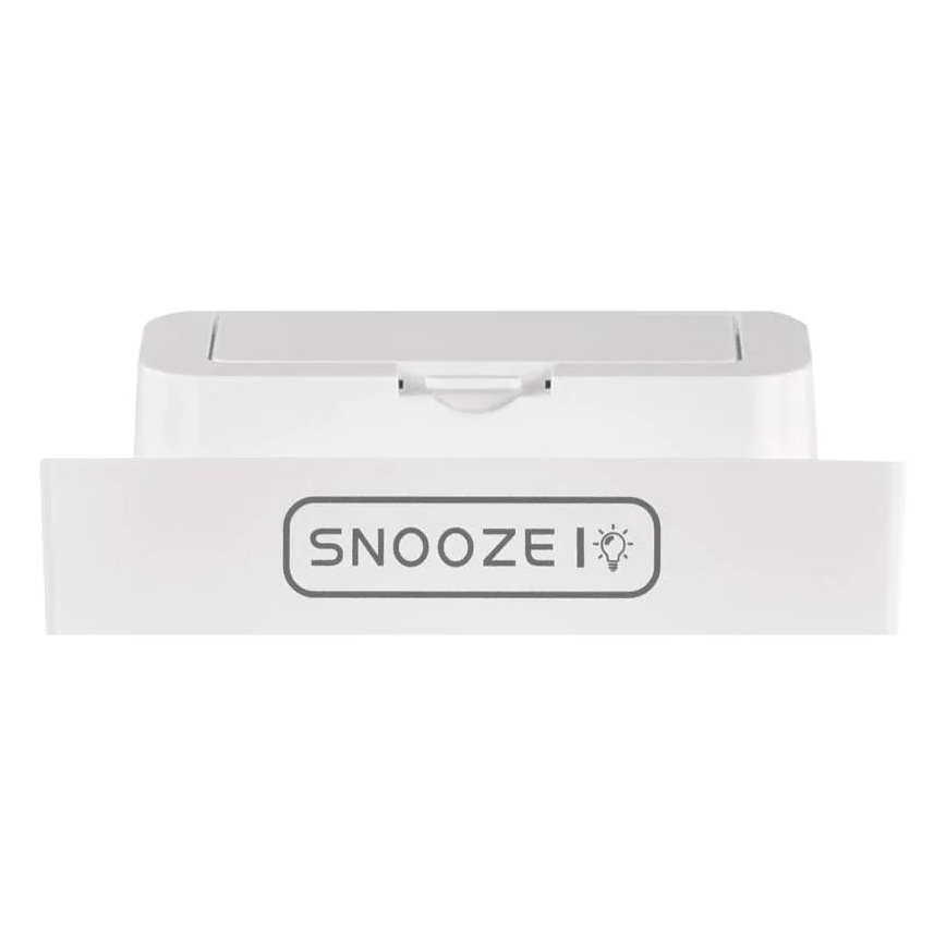 Digitalt termometer med hygrometer 1xAA hvid