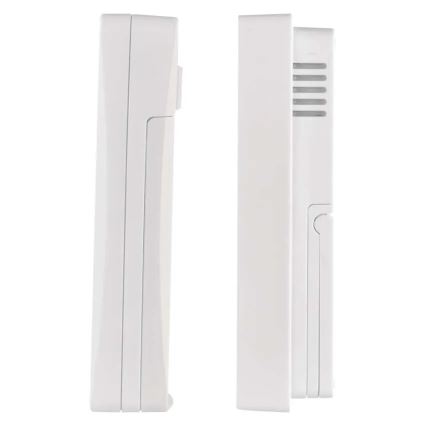 Digitalt termometer med hygrometer, 2x AAA, hvid