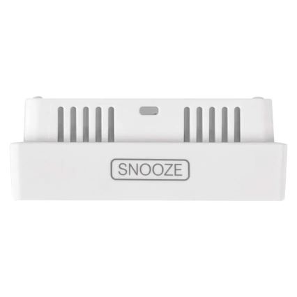 Digitalt termometer med hygrometer 2xAAA hvid