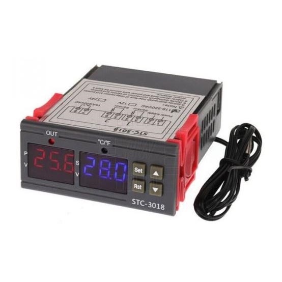 Digitalt termostat 3W/230V